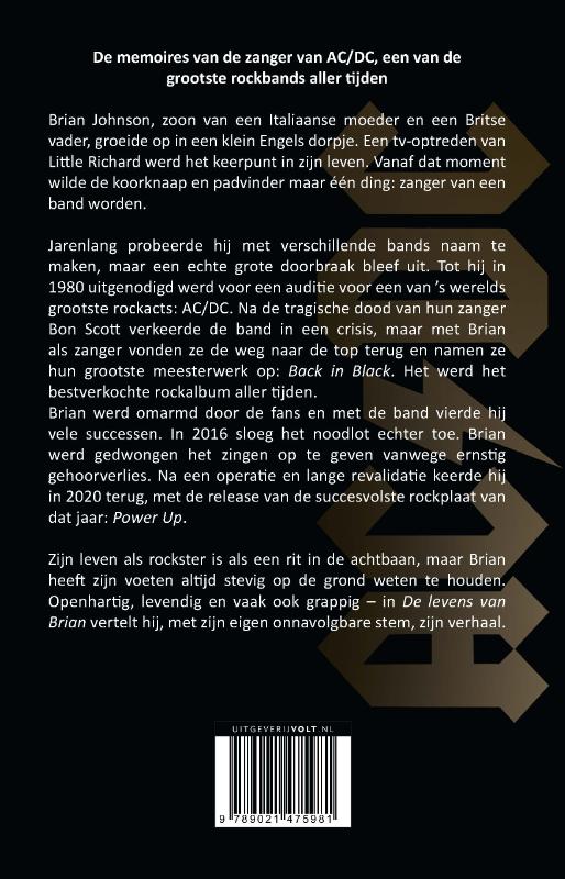 De levens van Brian achterkant