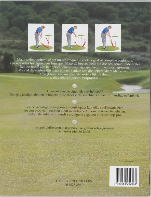 Verbeter je golf IQ Verbeter je golf IQ achterkant