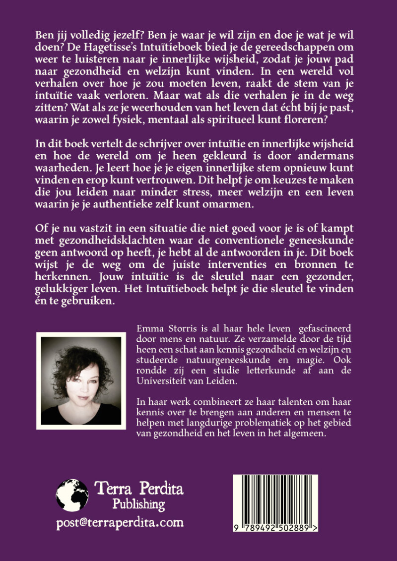 De Hagetisse's Intuïtieboek achterkant