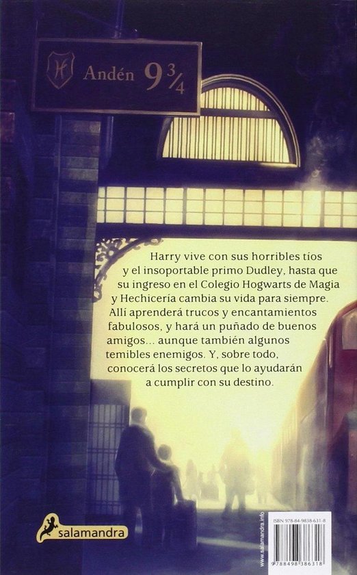 Harry Potter 1 - Harry Potter y la piedra filosofal