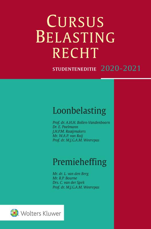 Cursus Belastingrecht Loonbelasting/Premieheffing 2020-2021