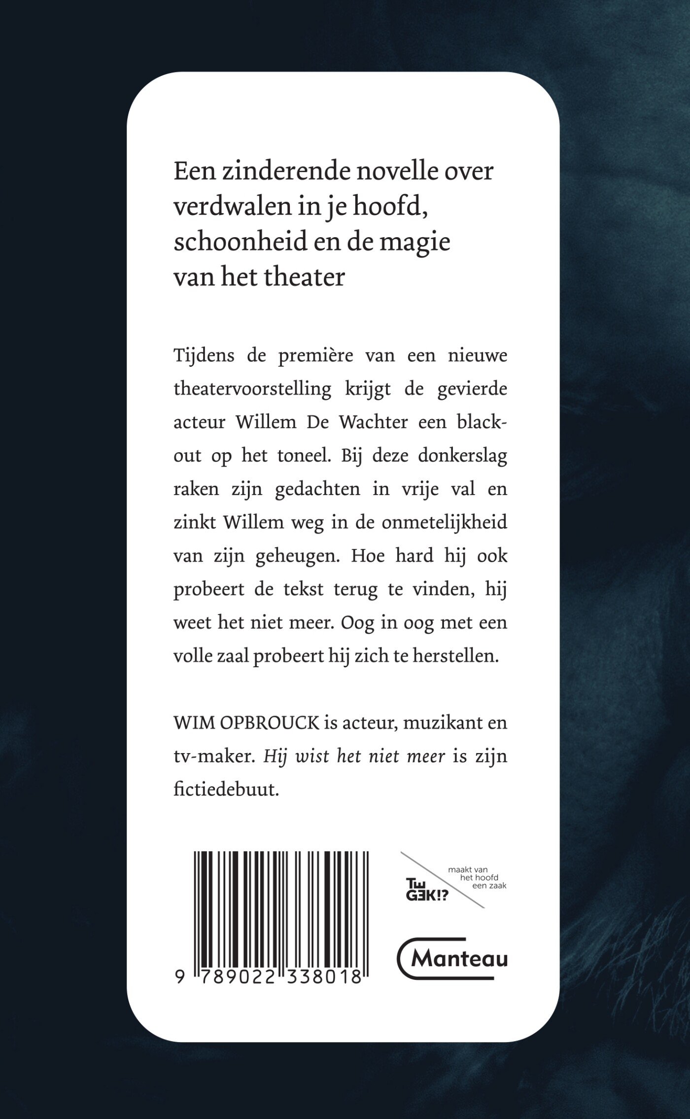 Hij wist het niet meer achterkant