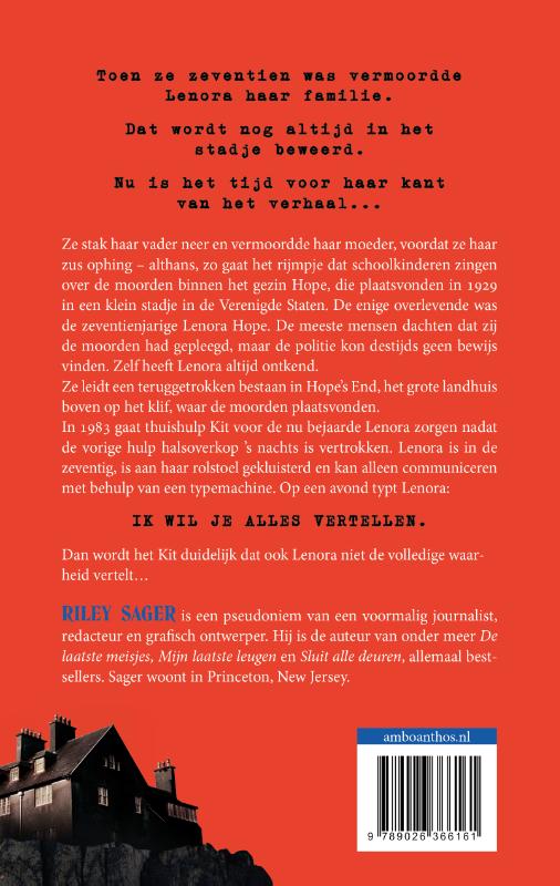 De enige die overbleef achterkant