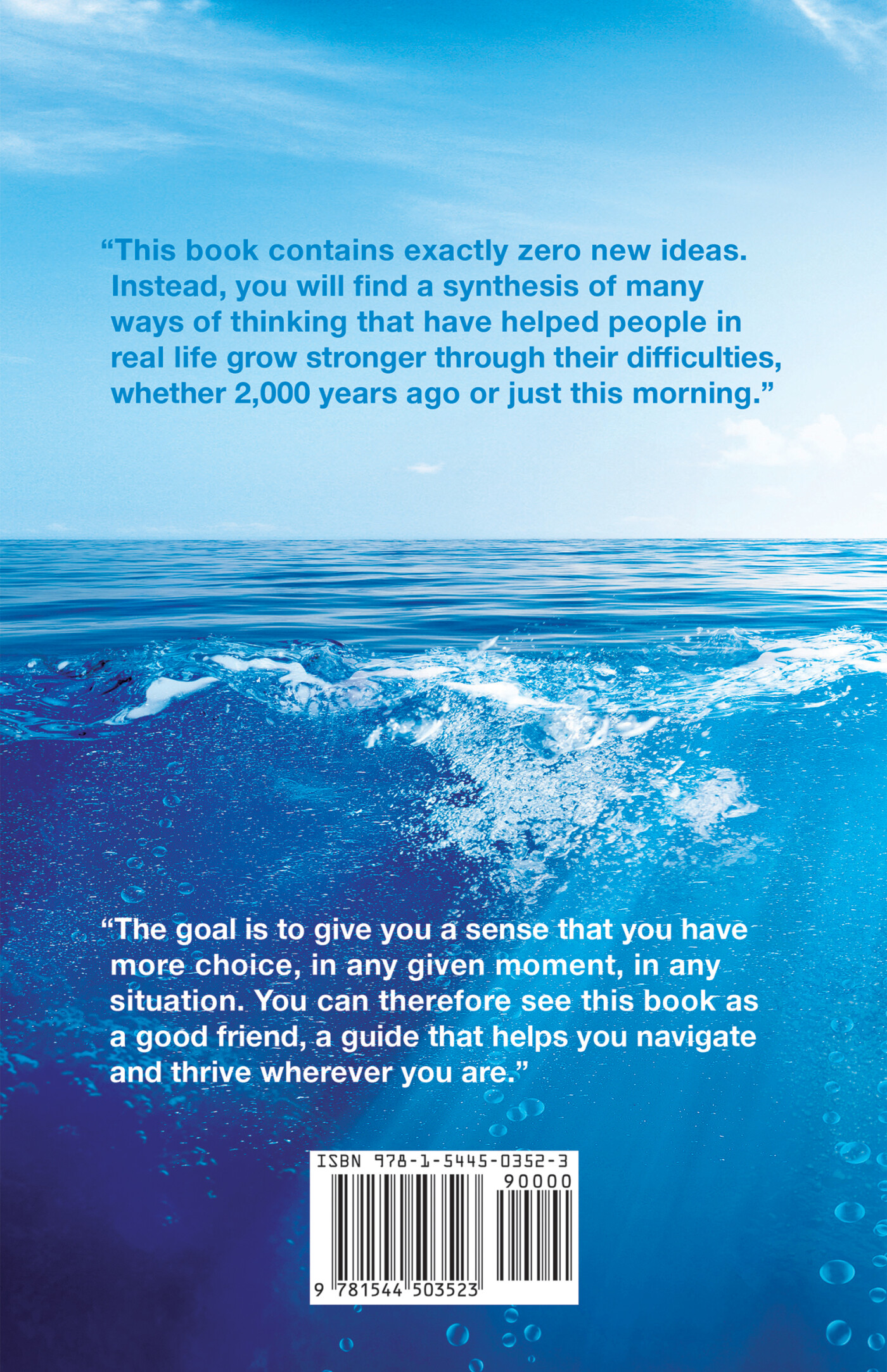 What Is Water? achterkant