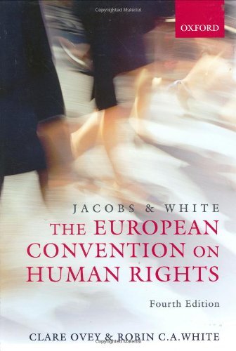 Jacobs and White, the European Convention on Human Rights