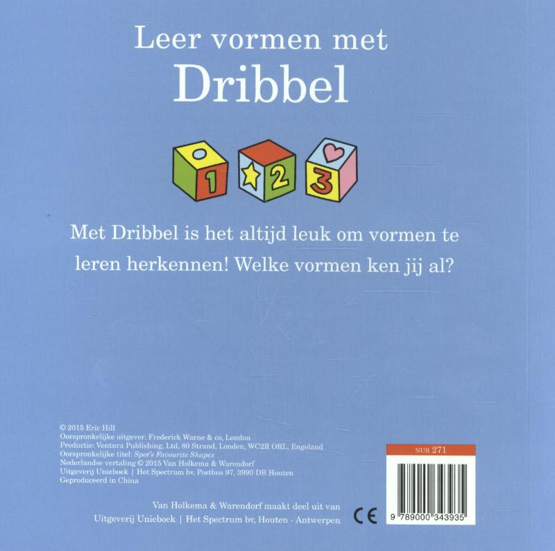 Leer vormen met Dribbel / Dribbel achterkant