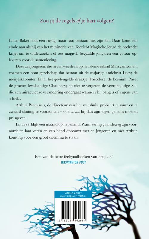 Het weeshuis in de azuurblauwe zee / Cerulean chronicles / 1 achterkant