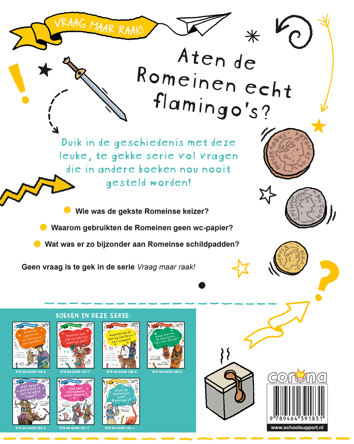 Aten de Romeinen echt flamingo's? / Vraag maar raak! achterkant