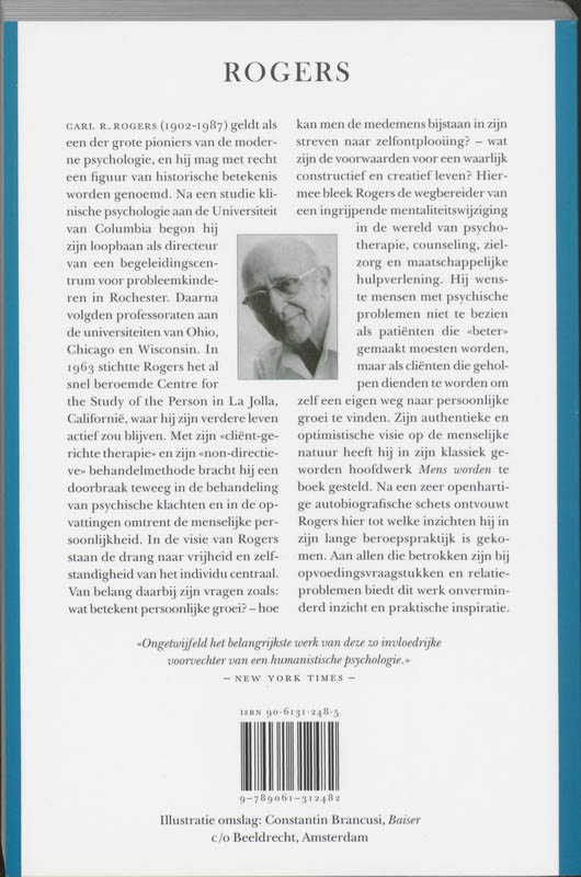 Mens worden achterkant