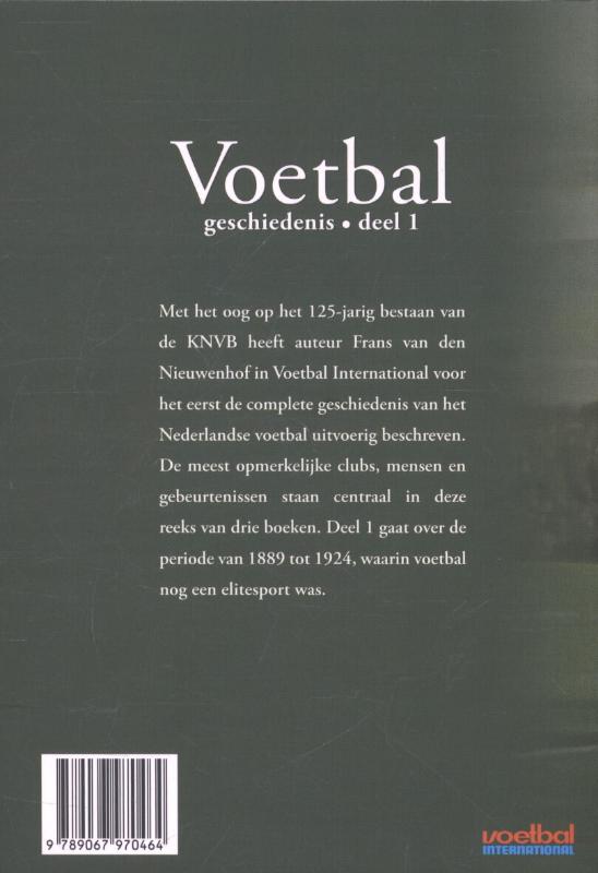 Voetbal achterkant