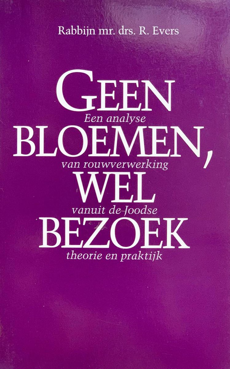 Geen bloemen wel bezoek