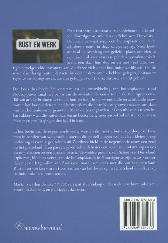 Buitenplaatsen in Noordgouwe achterkant