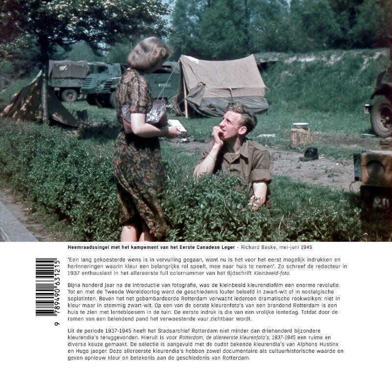 Rotterdam de allereerste kleurenfoto's 1937-1945 achterkant