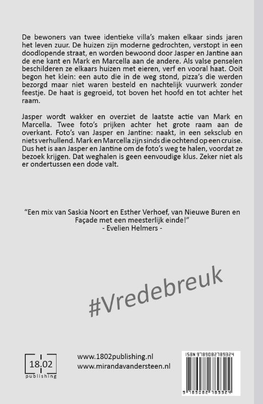 Vredebreuk achterkant