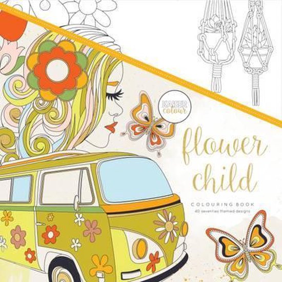 Kaisercraft Kleurboek voor Volwassenen - Flower Child
