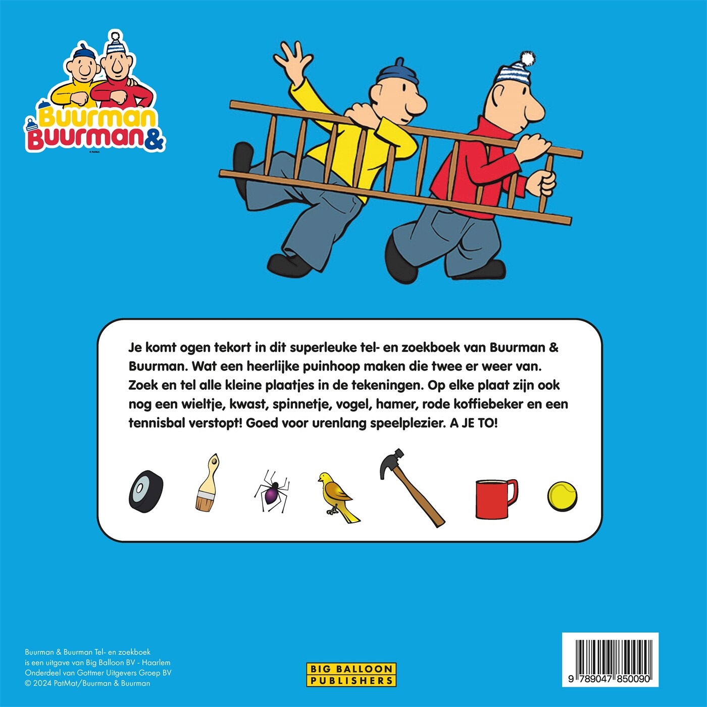 Tel- en zoekboek / Buurman & buurman achterkant