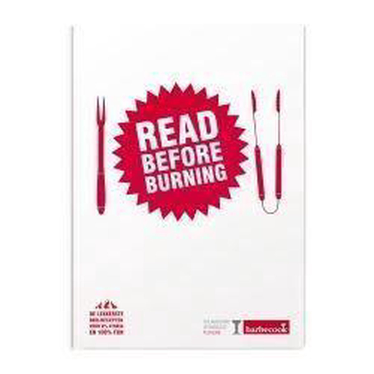 Barbecook boek Read before burning