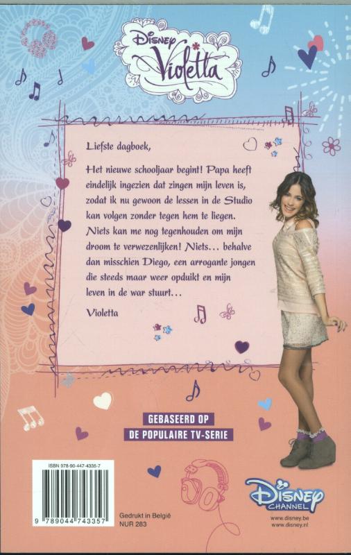Het nieuwe schooljaar / Disney Violetta / 5 Het nieuwe schooljaar / Disney Violetta / 5 achterkant