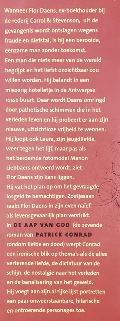 De aap van God achterkant