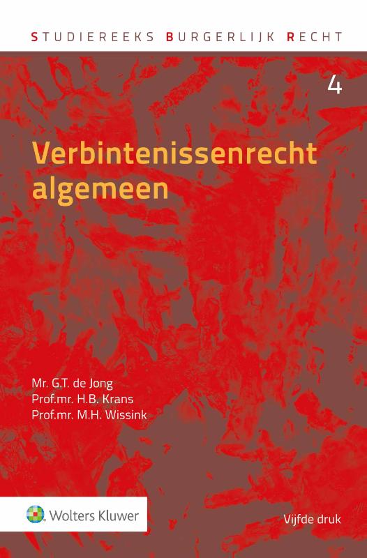 G.T. de Jong Verbintenissenrecht Algemeen