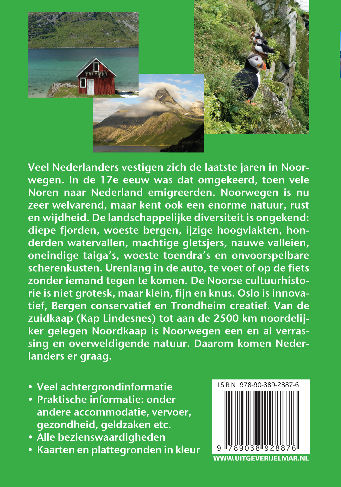 Reishandboek Noorwegen achterkant