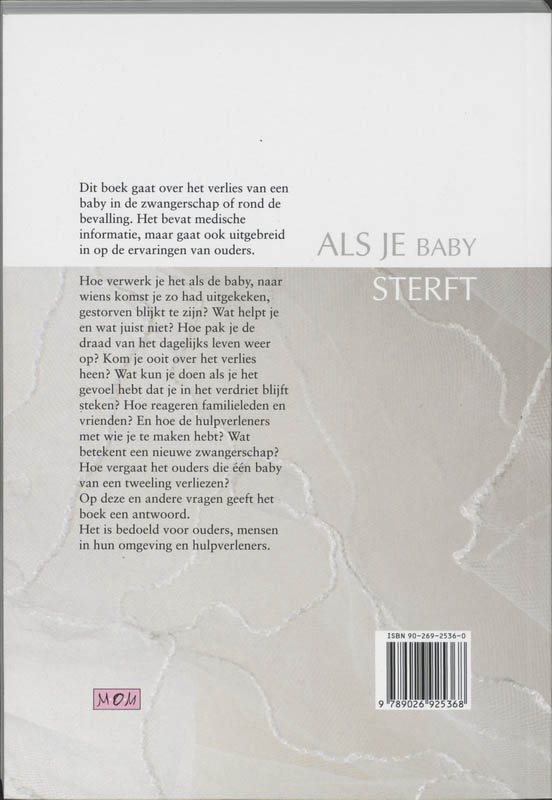Als je baby sterft achterkant