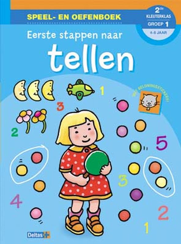 Beloningsstickers - 1e stappen naar tellen