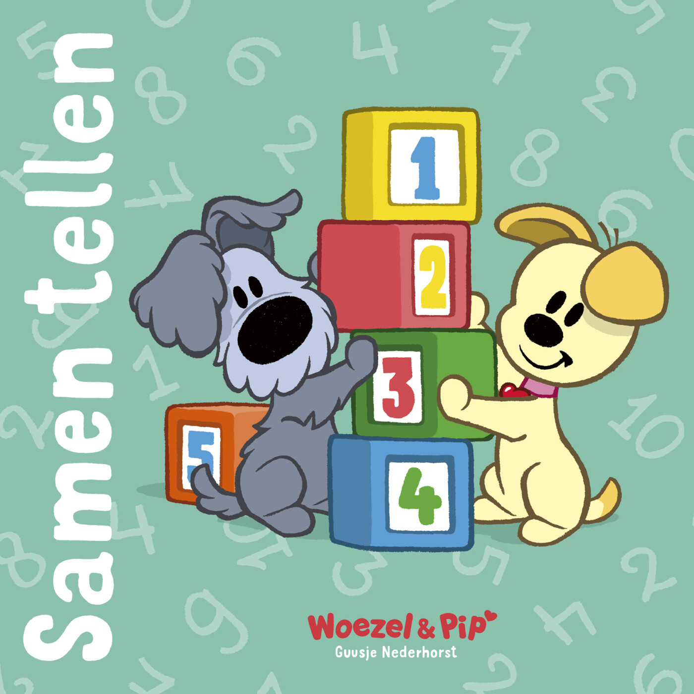 Samen tellen / Woezel & Pip