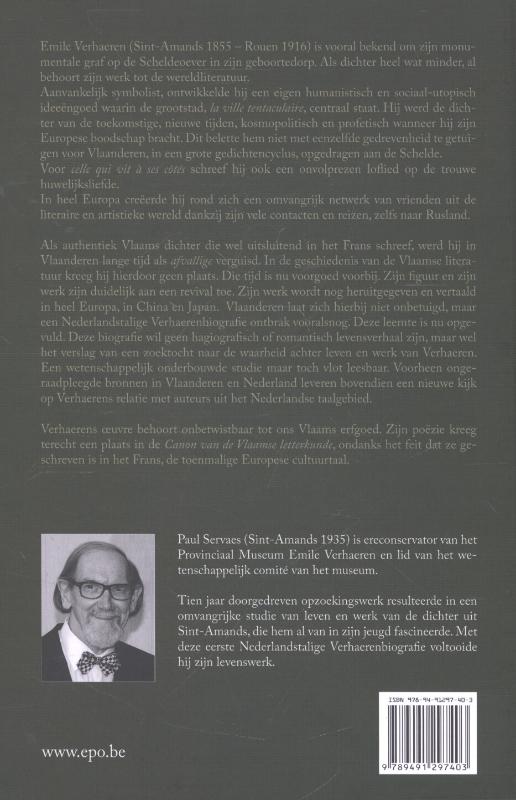 Emile Verhaeren achterkant