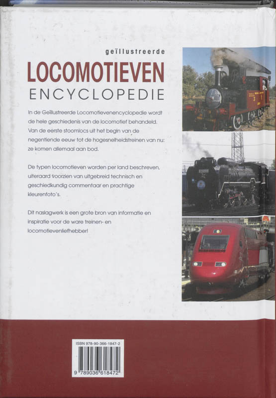 Geillustreerde Locomotieven encyclopedie achterkant