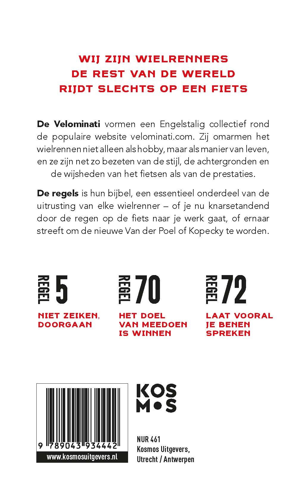 De regels achterkant