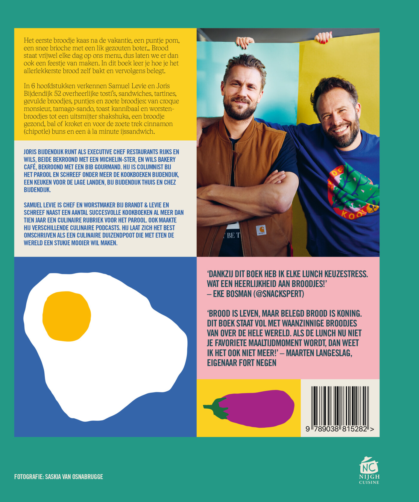 Broodjes van Sam & Joris achterkant