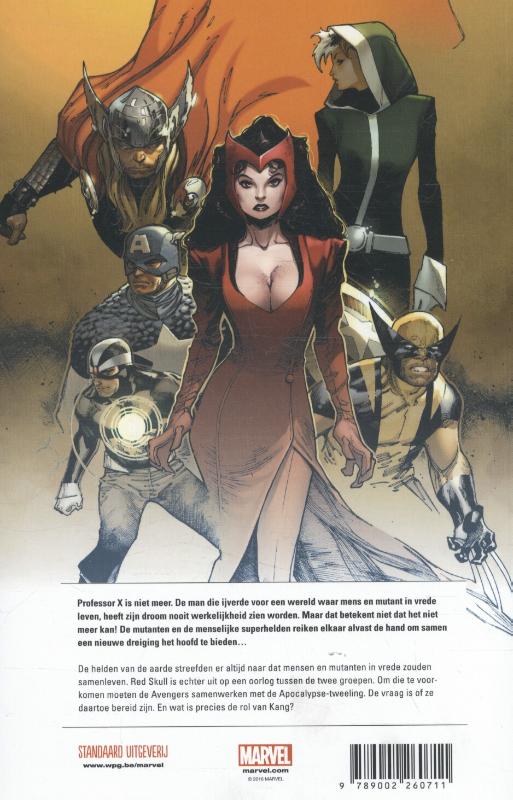 Uncanny Avengers / 004 / Marvel achterkant