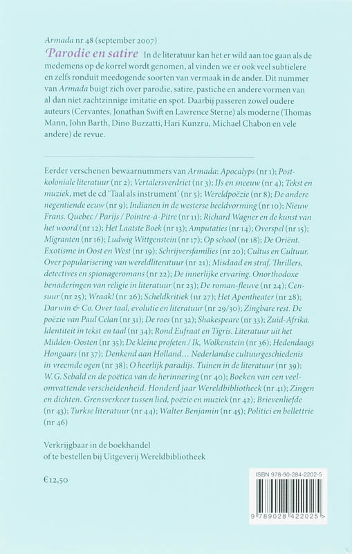 Armada / 47 juli 2007 Het huwelijk achterkant