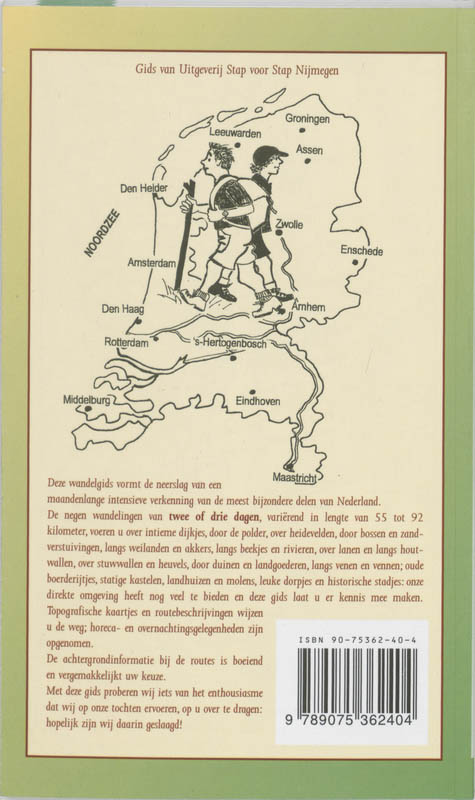 Trektochtengids Voor Nederland achterkant