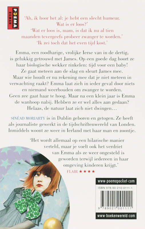 Het babycircus / Chicklit-reeks Poema Pocket achterkant