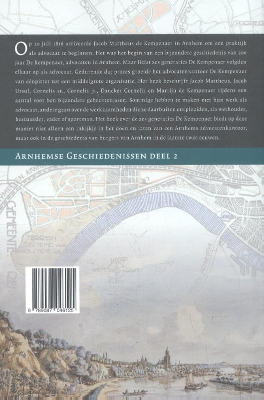 200 jaar De Kempenaer, advocaten in Arnhem / Arnhemse Geschiedenissen / 2 achterkant