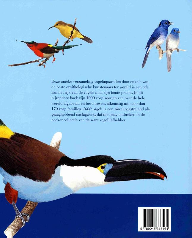 1000 vogels achterkant