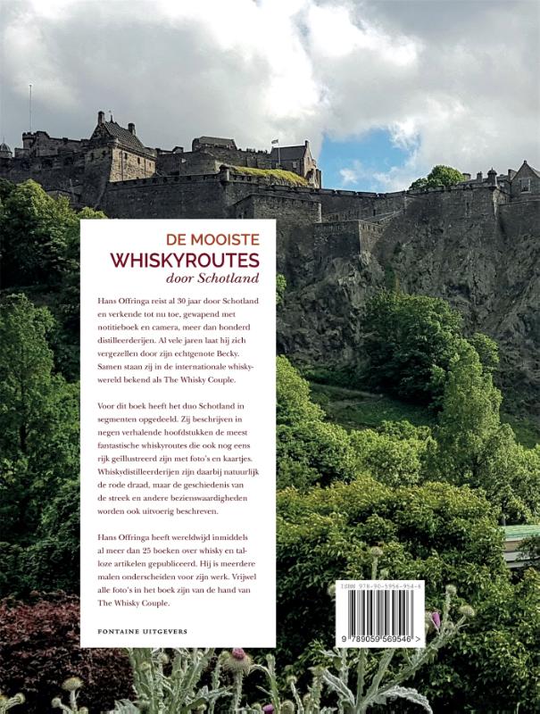 De mooiste whiskyroutes door Schotland achterkant