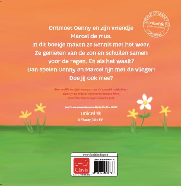 Oenny en het weer / Oenny achterkant
