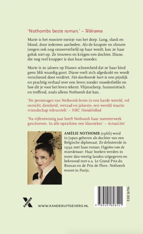 Het doorboorde hart achterkant