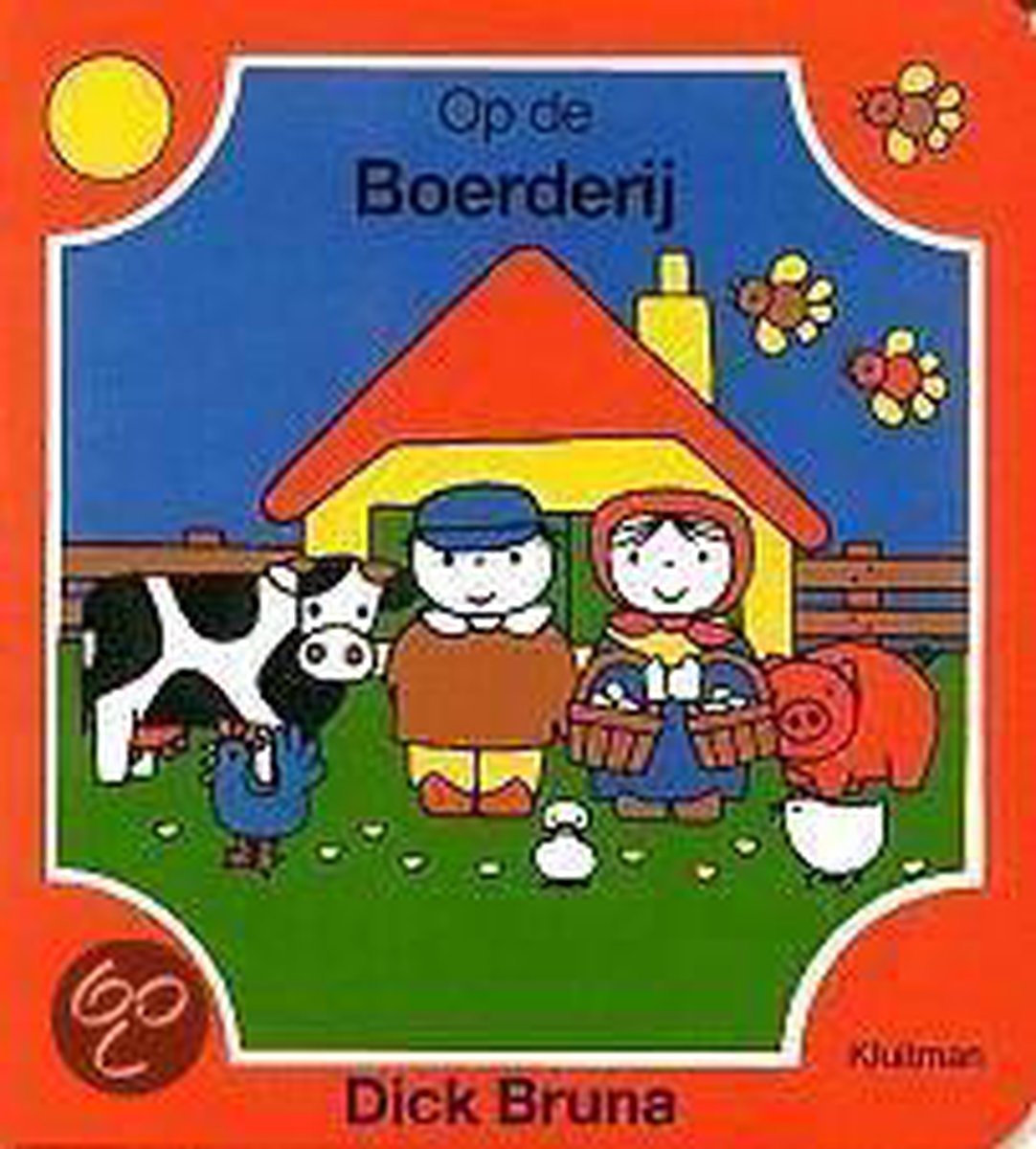 Bruna kartonboek. op de boerderij