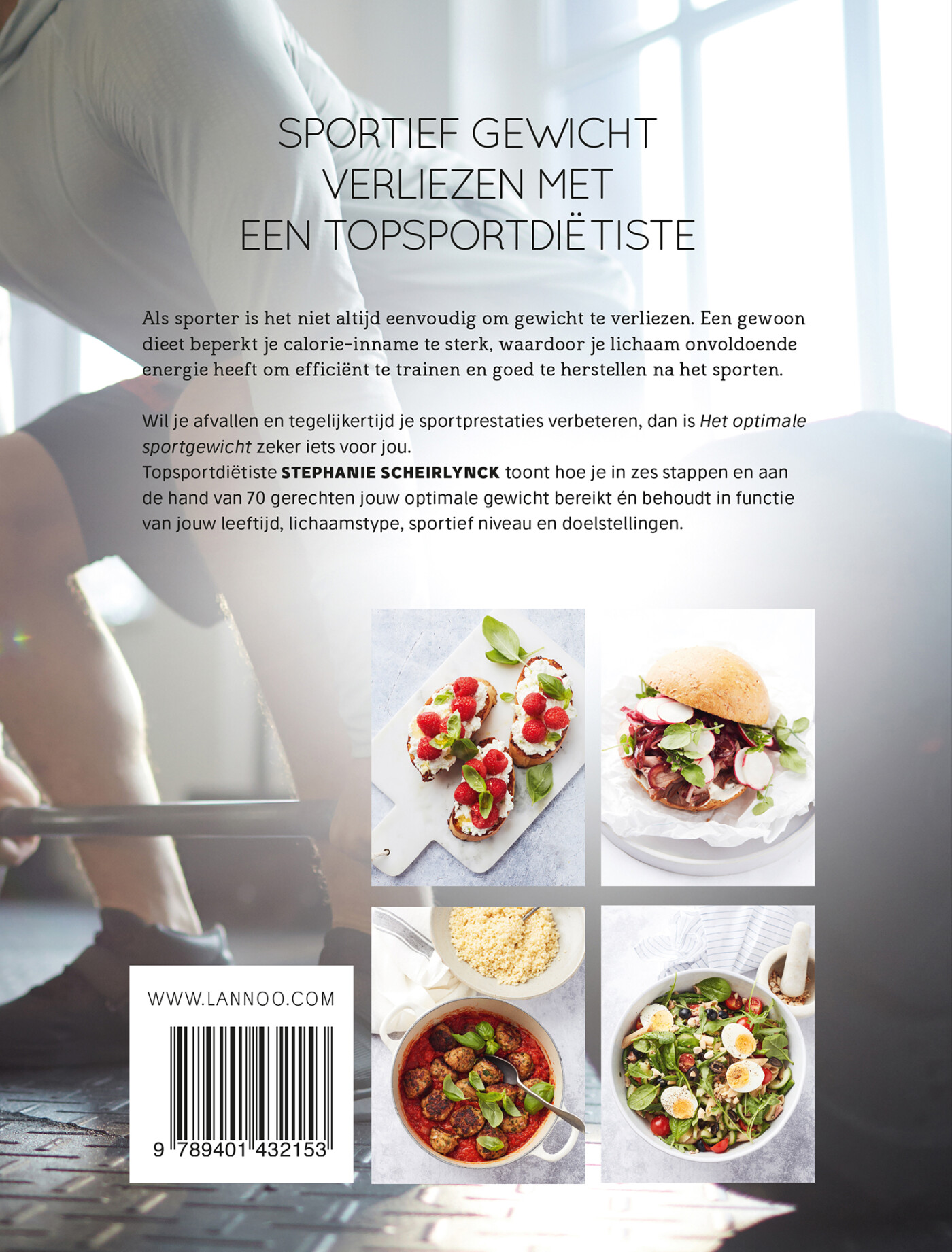 Het optimale sportgewicht achterkant