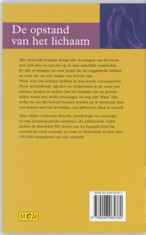 De opstand van het lichaam achterkant