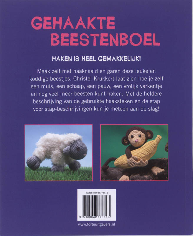 Gehaakte beestenboel Gehaakte beestenboel achterkant