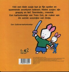 Het kleine zusje van Dotje / Gottmer-kartonboek achterkant