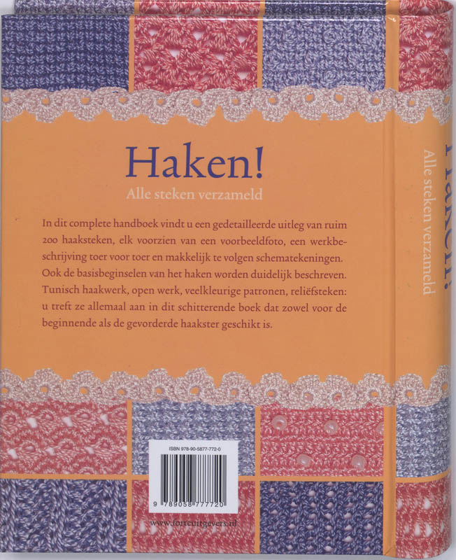 Haken! Alle steken verzameld Haken achterkant