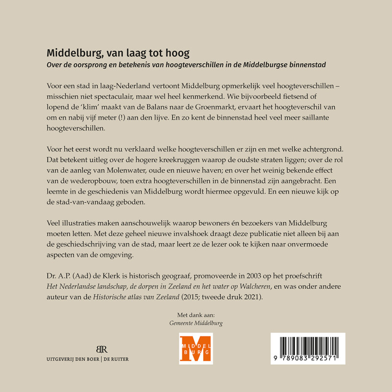 Middelburg, van laag tot hoog achterkant
