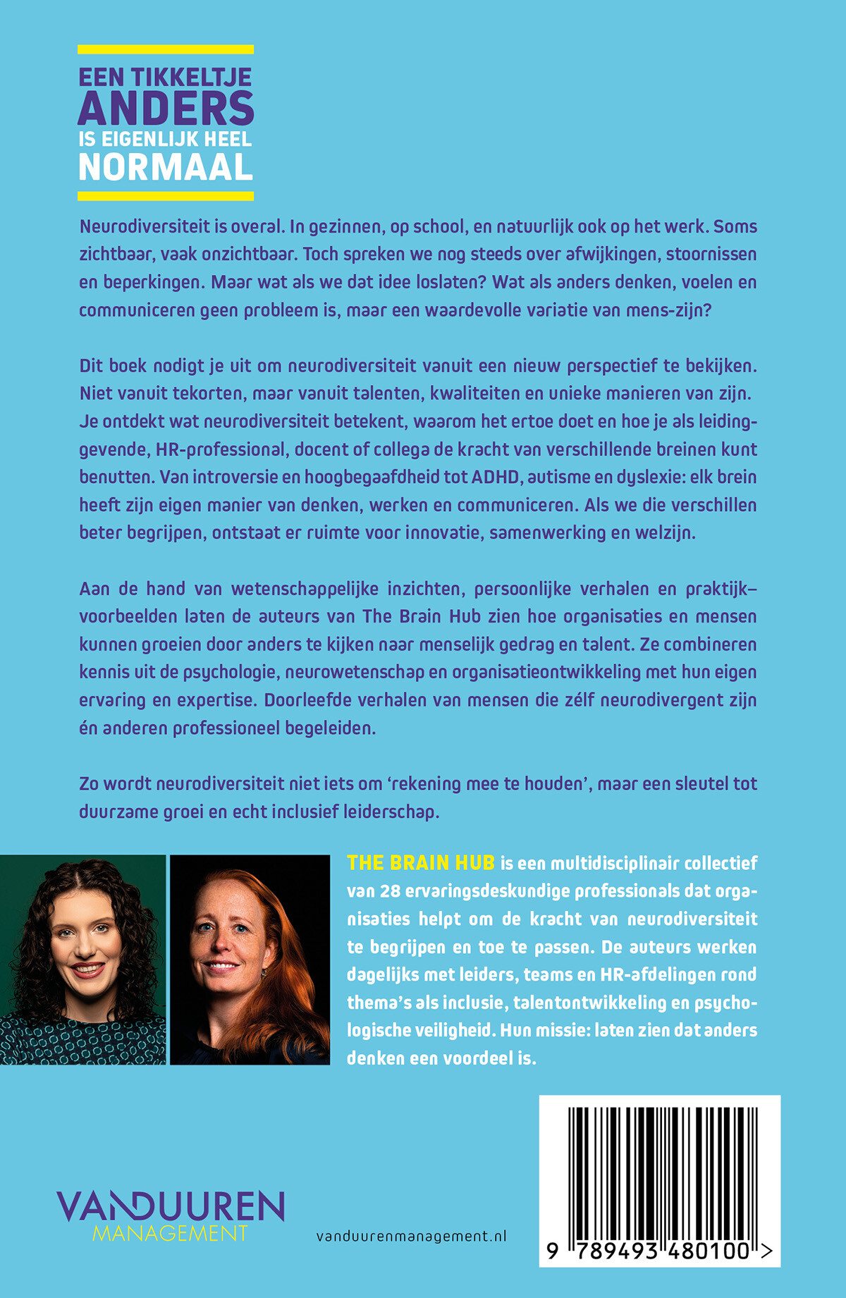 Een tikkeltje anders is eigenlijk heel normaal achterkant