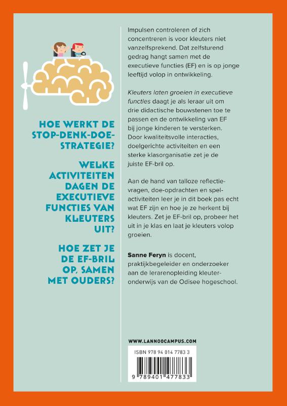 Kleuters laten groeien in executieve functies. Hoe? Zo! Kleuters laten groeien in executieve functies. Hoe? Zo! achterkant